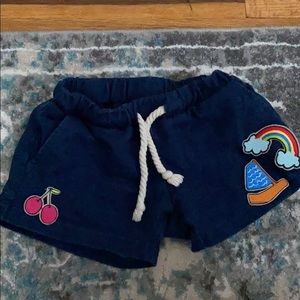 3t comfy cotton shorts with adorable patches